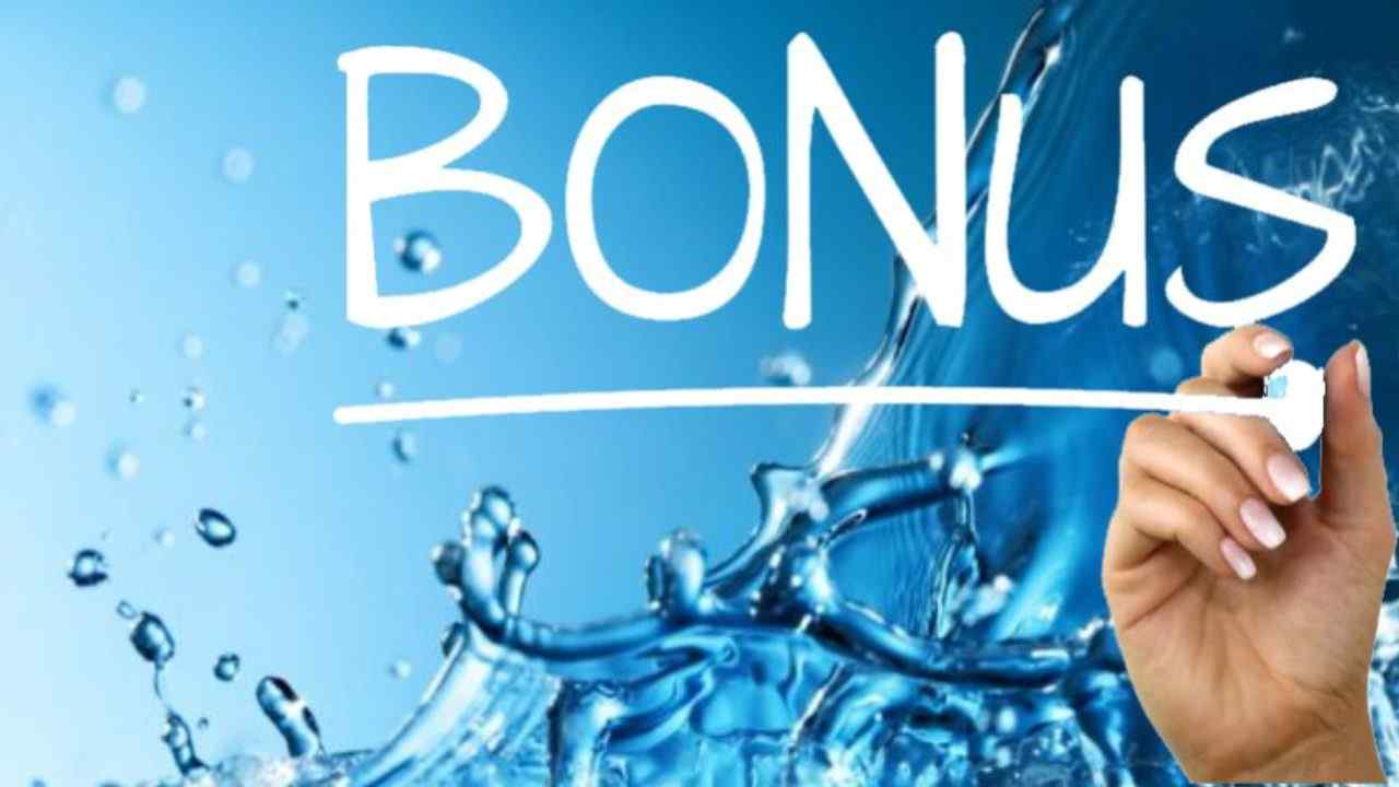 bonus idrico acqua potabile