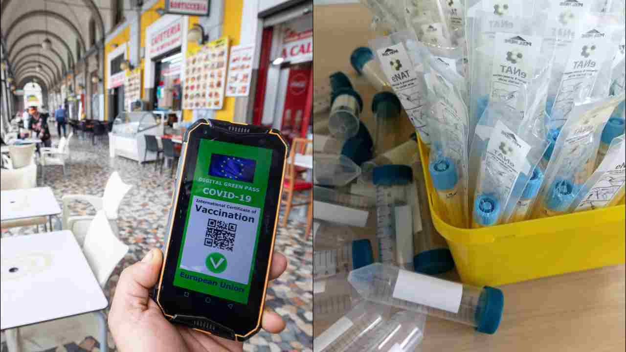 tamponi validi per il Green pass