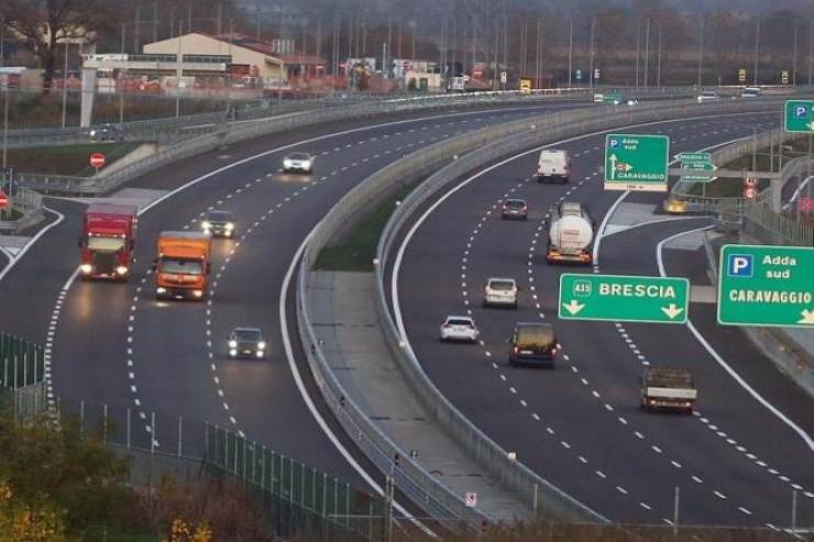 guida in autostrada