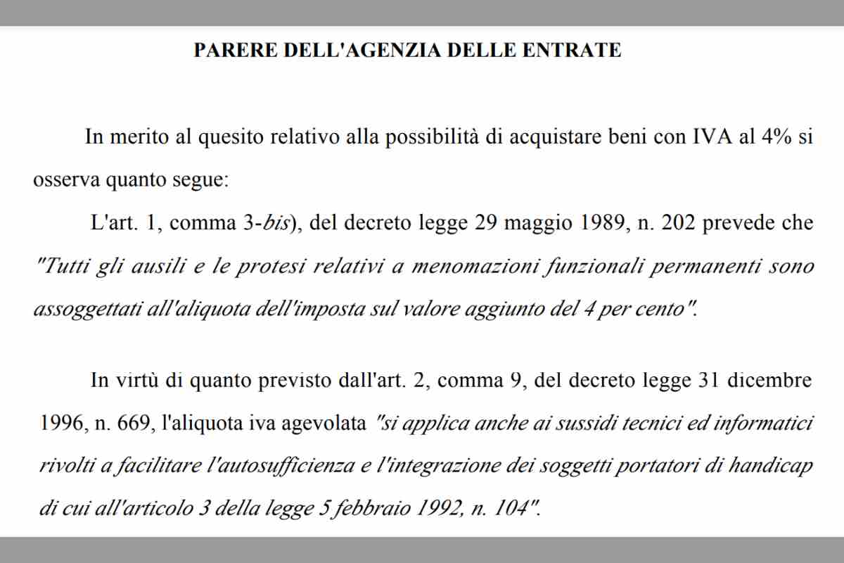 La L. 104 permette dei forti sconti sugli elettrodomestici: lo conferma l'Agenzia delle Entrate.